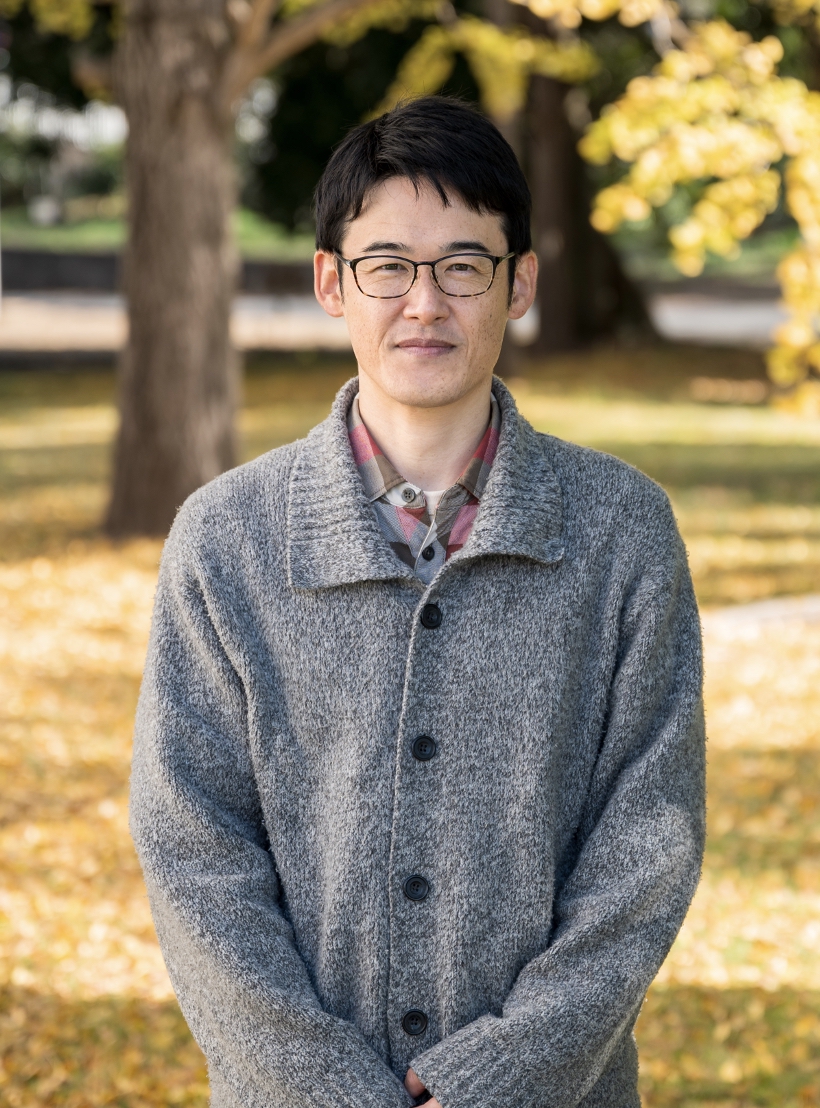 Bhim さん(右) と 小出准教授